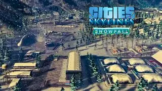 Железный рудник и Новый Город | Зима в Cities Skylines #4