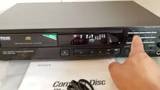 Sony CDP-497 Single CD Player