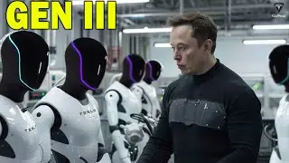 It Happened! Elon Musk Unveiled New Tesla Optimus Gen 3 Version On Production Line ! Ready For Sale