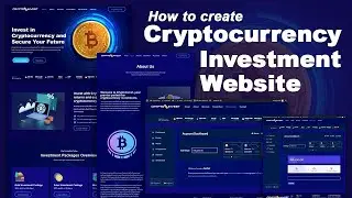 How to Create Cryptocurrency & Investment  Website in 2024 with Hyip Rio