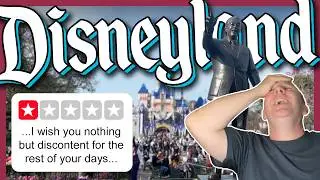 REACTING and Responding to 1-STAR REVIEWS of Disneyland