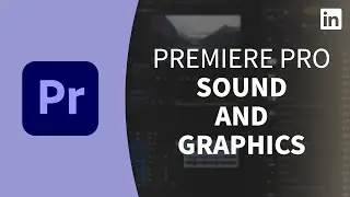 Premiere Pro Tutorial - Essential sound and graphic panel