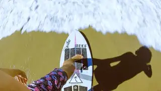 BASIC SKIMBOARDING TRICKS W/ 3X World Champion Skimboarder Blair Conklin