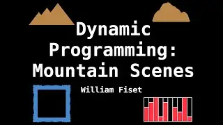 Mountain Scenes | Dynamic Programming