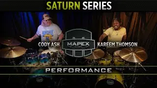 Mapex Saturn 2022 Colors | Cody Ash & Kareem Thompson Duet