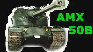World of Tanks. Ace Tanker on AMX 50B. Fiery Salient. 10K