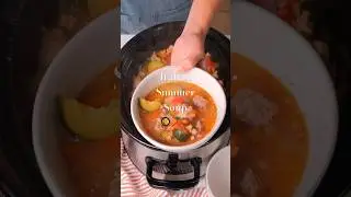 Italian Summer Soup 🥘🥕🍅 Full recipe in description!