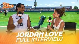 Jordan Love Joins Kay Adams, Talks Handshakes, Caleb Williams, Leadership Style, & Favorite Rivalry