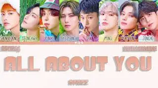 ATEEZ - ALL ABOUT YOU [ПЕРЕВОД/КИРИЛЛИЗАЦИЯ/COLOR CODED LYRICS]