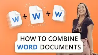 How to Merge Word Documents | Easy Online Method