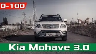 Разгоняем Kia MOHAVE 0-100! Новый Киа Михаве 3.0 дизель - Acceleration Racelogic