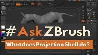 #AskZBrush: “What does the Projection Shell do?”