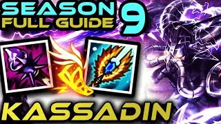 KASSADIN SEASON 9 Guide (2019) | SOLO CARRY GOD TIER | Runes + Build + Gameplay | League of Legends