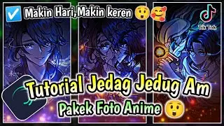 Tutorial Cara Membuat Video Jedag Jedug Pakek Foto Anime ||Di Alight motion.