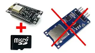 Подключение MicroSD к NodeMCU без SD шилда. Розыгрыш!