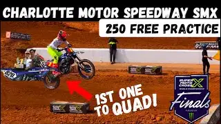 Charlotte SuperMotocross Rd1 250 Free Practice Fast Laps Deegan, Vialle, Kitchen, Hymas, Smith, RJ