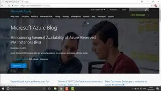 Azure - Signup Azure Creating Azure Account