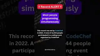 Programming World Record  part 2