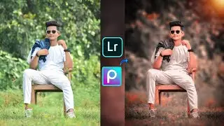 Lightroom Black & Brown Effect Tone Photo Editing || Just One Click