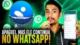 Apaguei um contato, mas ele CONTINUA no WHATSAPP? APRENDA RESOLVER!