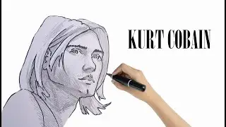 How to Draw Kurt Cobain