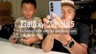 Samsung Galaxy Z Fold 5 Exclusive Blue Color