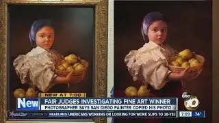 Fair judges investigate fine art contest winner