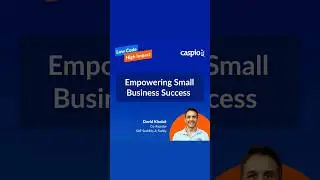 Empowering Small Business Success With Low Code #shorts