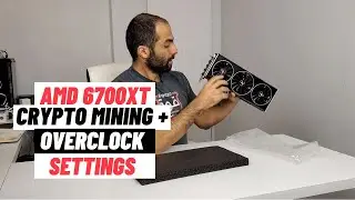 6700XT Crypto Mining in HIVE OS + Overclock Settings