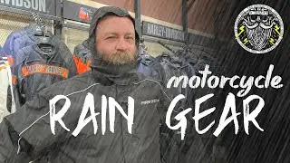 Rain Gear MUST for Motorcycle riding in rain | Compare First Gear & Harley-Davidson Riding Gears HD