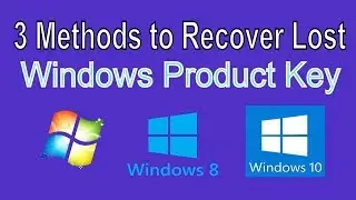 3 Methods to Recover your Windows 10 Product Key