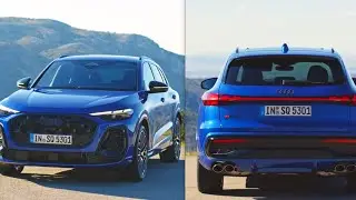 All-NEW Audi SQ5 2025 - Driving, exhaust sound (V6 TFSI 367 HP)