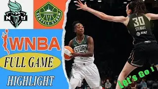 New York Liberty vs Seattle Storm [FULL GAME Highlights] | Aug 30,2024 WNBA 2024 Season | WNBA Today