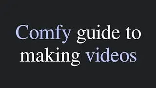 Making videos: A ℂ𝕠𝕞𝕗𝕪 Guide