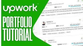 Upwork Portfolio For Beginners | How To Add Portfolio In Upwork