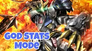 SD Gundam Battle Alliance: Gundam Barbatos Lupus Rex God Stats Mode