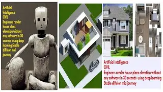 Artificial intelligence prompt Engineering for civil engineering   render 3d plans in 30 seconds AI