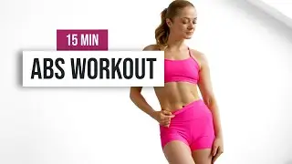 15 MIN INTENSE ABS (Intermediate) Workout - No Equipment Home Workout