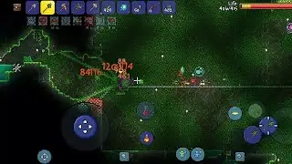 Terraria - Plantera boss fight Classic mode spear class only