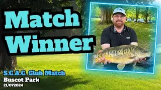 Match Fishing 21/07/2024 | Buscot Park | S.C.A.C. Club Match