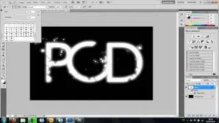 how to make glowing neon text in photoshop cs4 or cs5