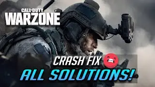 Call Of Duty Warzone Crash Fix [All Solutions!]