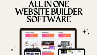 ALL IN ONE WEBSITE BUILDER SOFTWARE