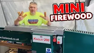 Bringing the Mini Firewood Factory to Life - Setting Up the Kindlet 200 for Production