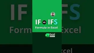 IF vs IFS Formula in Excel