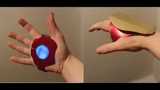 HALLOWEEN DIY: 5$ Iron Man Repulsor in 10 Minutes