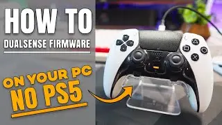 QUICK GUIDE - update the Dualsense / Edge Firmware on a PC without a PS5 playstation 5