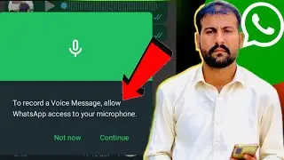 fix to record a voice message allow whatsapp access to your microphone tap settings