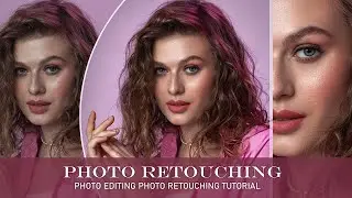 photo editing photoshop tutorial portrait beauty retouching