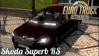 Euro Truck Simulator 2 - Обзор Мода Skoda Superb RS 1080p HD